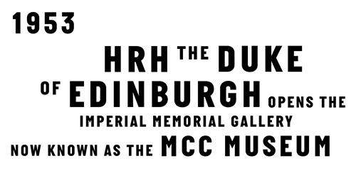 HRH The Duke of Edinburgh opens the MCC Museum