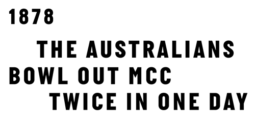 Australians bowl out MCC twice in a day