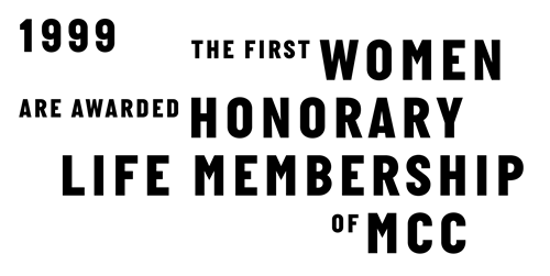 First women awarded Honorary Life Membership 